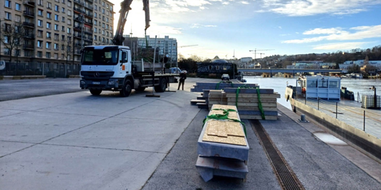 Business case : Transporting Construction Materials via River Transport
